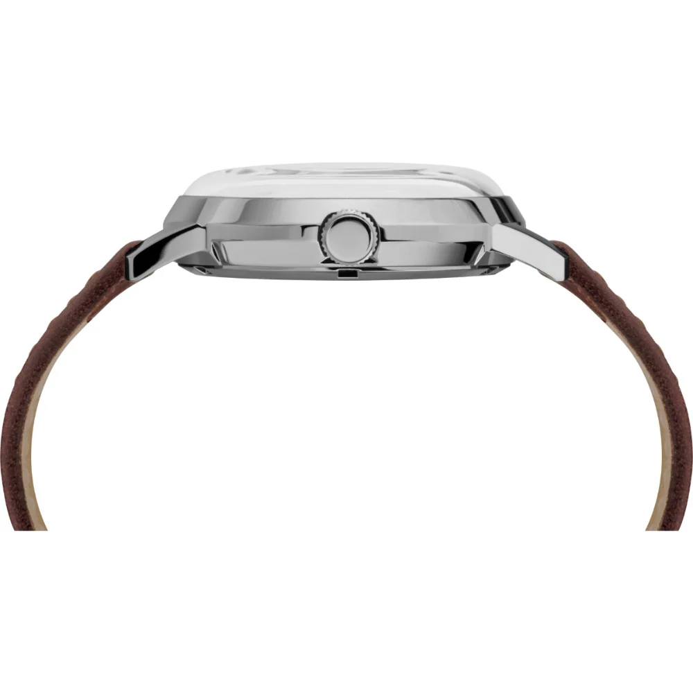 Timex Marlin? Men Silver-Tone Analog Round Stainless Steel Dial Watch - TW2T22700U9 - Image 2
