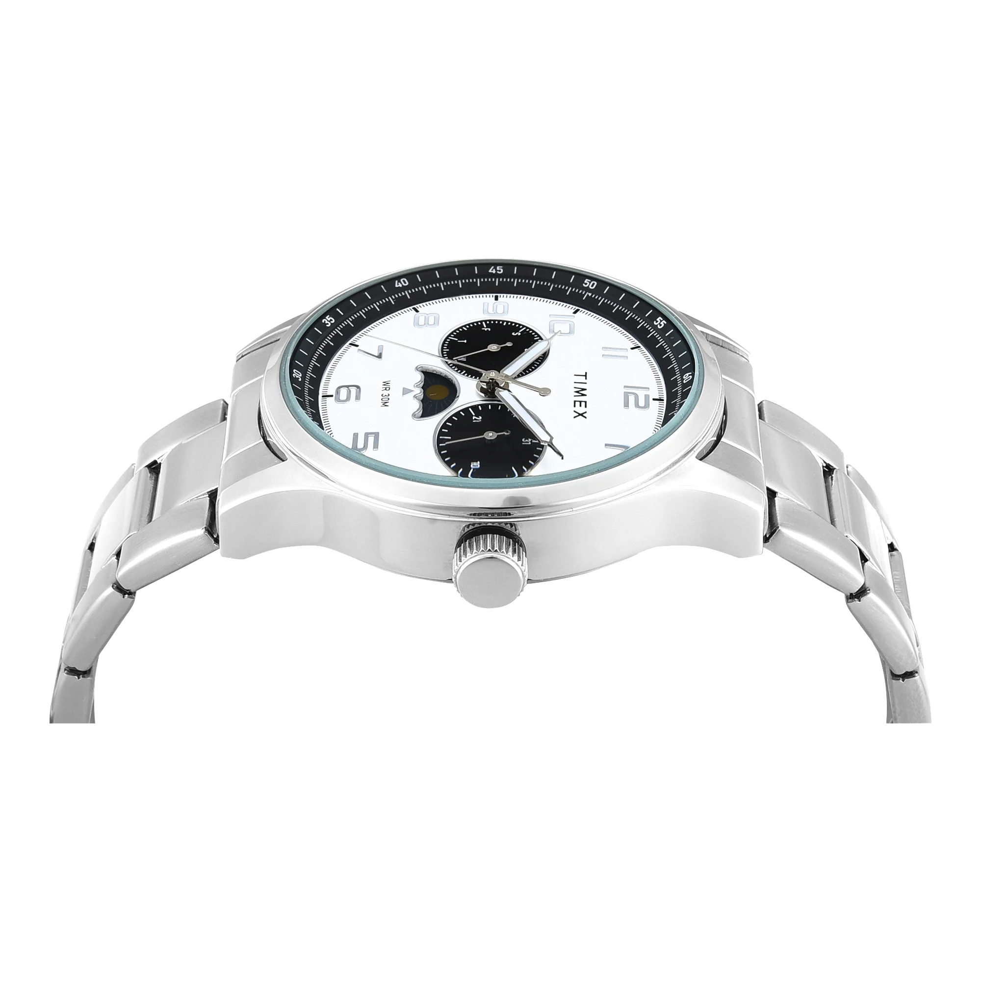 TIMEX Men White Round Dial Analog Watch - TWEG19609 - Image 4