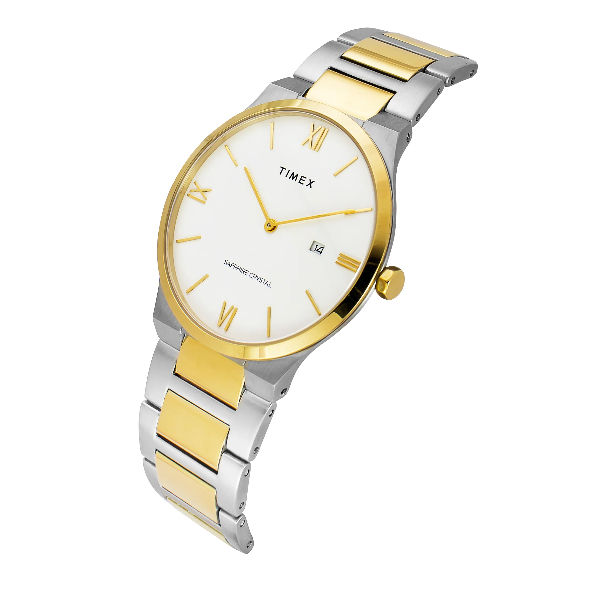 TIMEX Men White Round Dial Analog Watch - TWEG23606 - Image 2