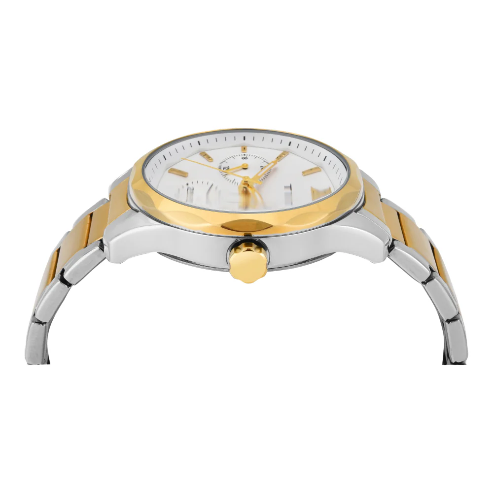 Timex Men White  Round Multifunction Dial Watch- TW0TG7624 - Image 5