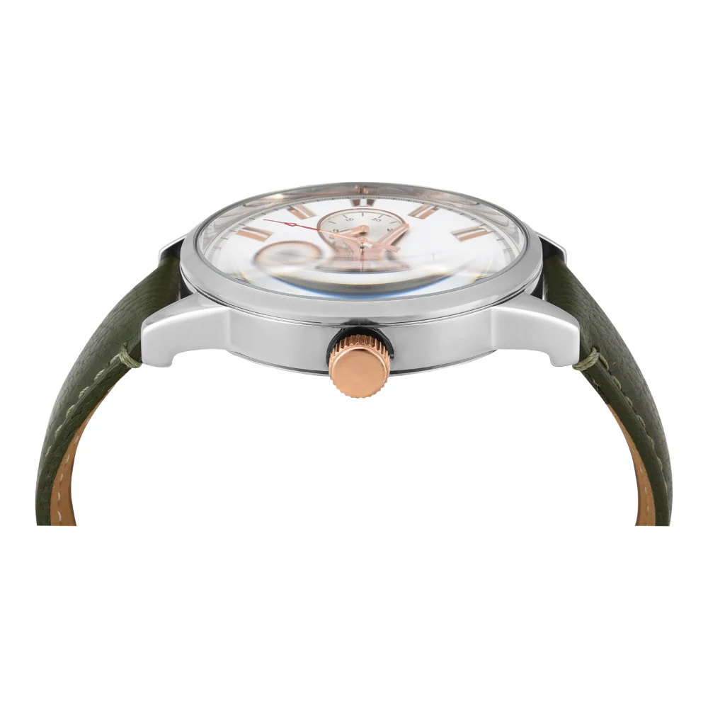 Timex Men White  Round Multifunction Dial Watch- TWEG19926 - Image 2