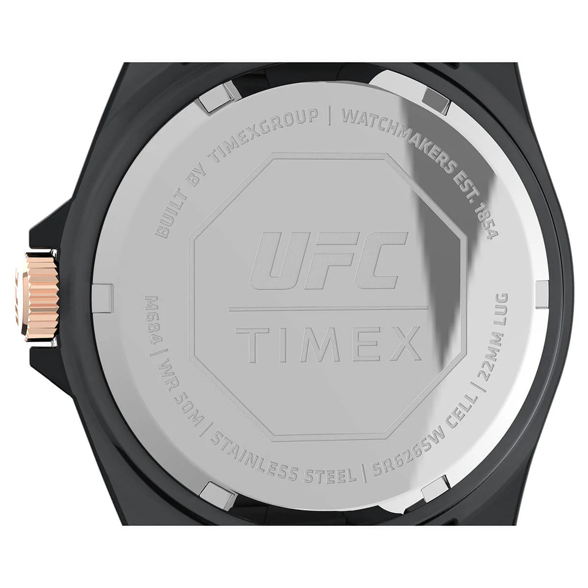 Timex UFC Debut 42mm Stainless Steel Bracelet Watch - Image 4