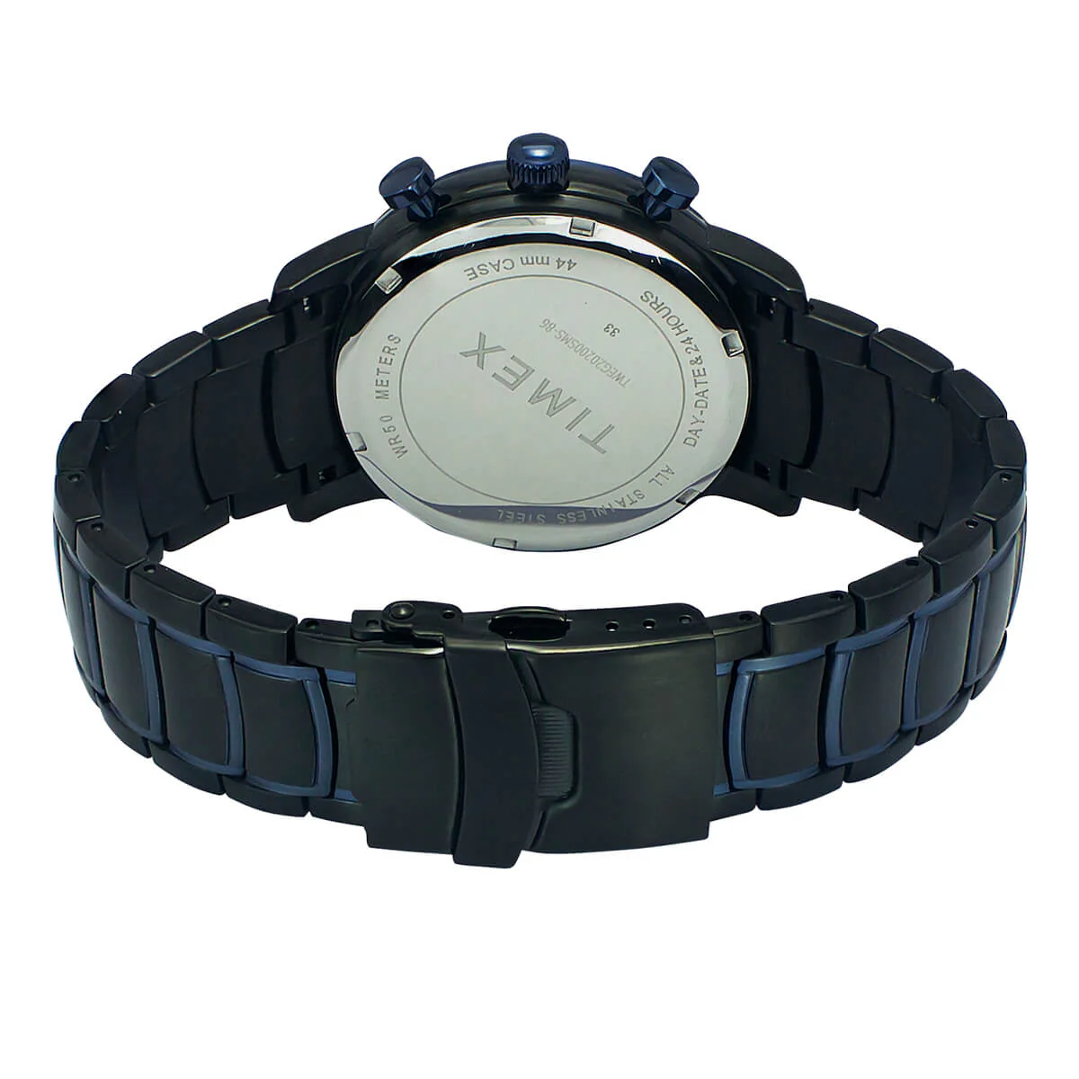 Timex E Class Men's Black Dial Round Case Multifunction Function Watch -TWEG20200 - Image 3