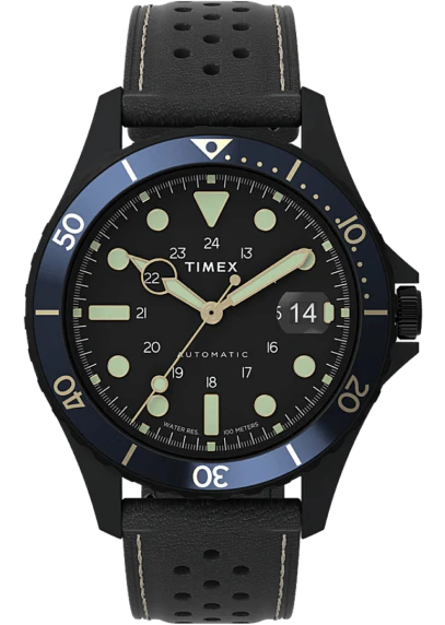 Navi XL Automatic 41mm Synthetic Rubber Strap Watch - Image 6