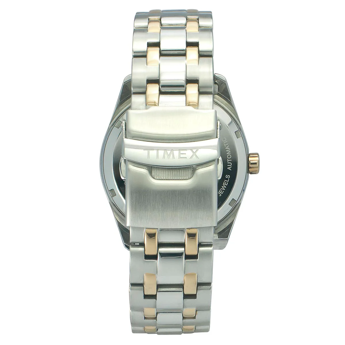 Timex E Class Men's Blue Dial Round Case Automatic Function Watch -TWEG17506 - Image 2