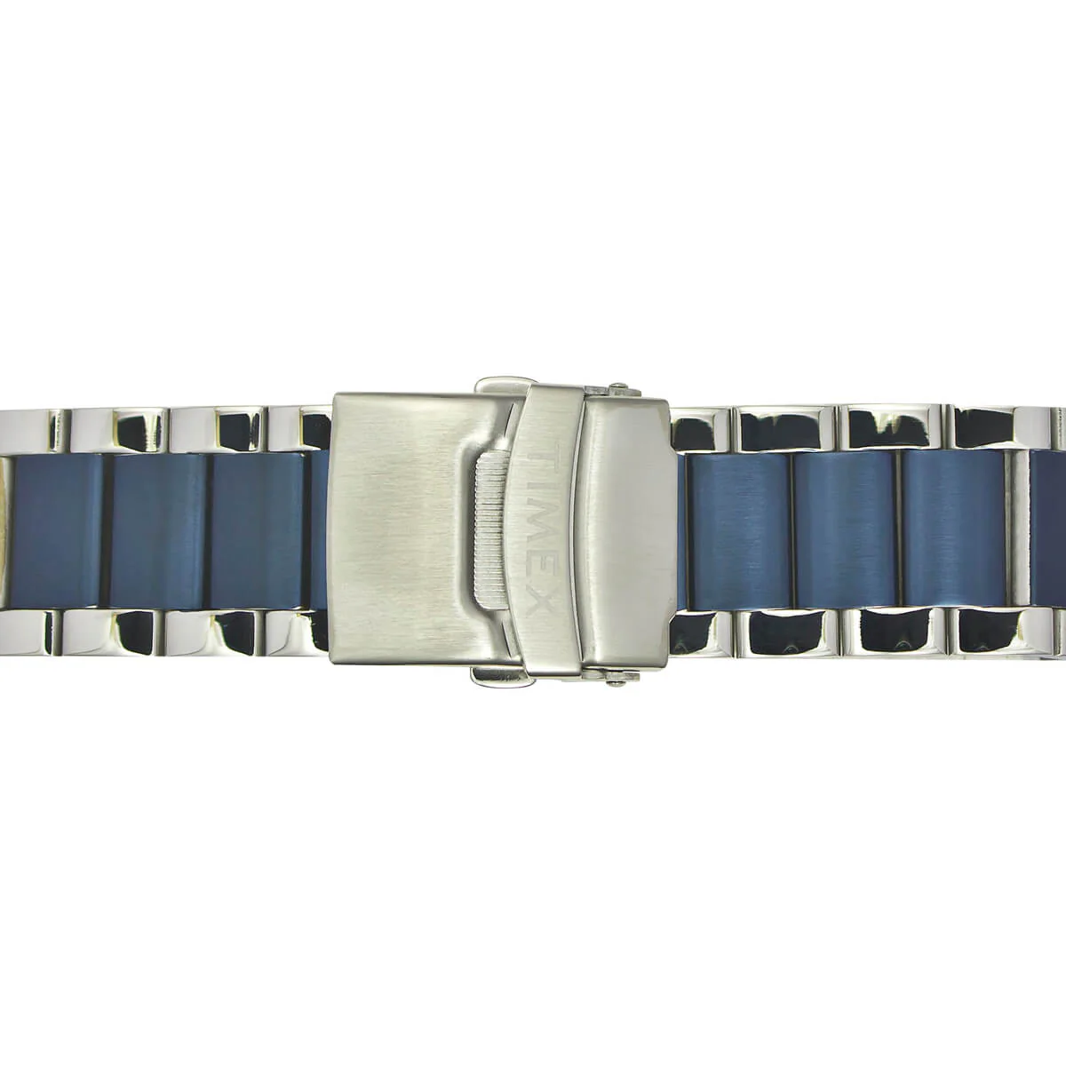Timex E Class Men's Blue Dial Round Case Chronograph Function Watch -TWEG19404 - Image 2
