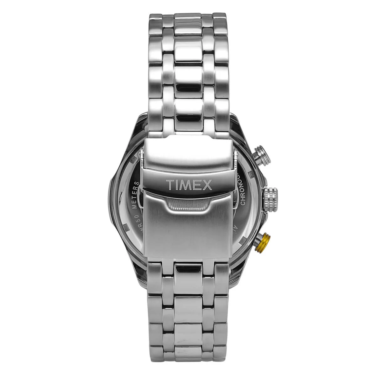 Timex E Class Men's Blue  Dial Round Case Chronograph Function Watch -TWEG20302 - Image 4