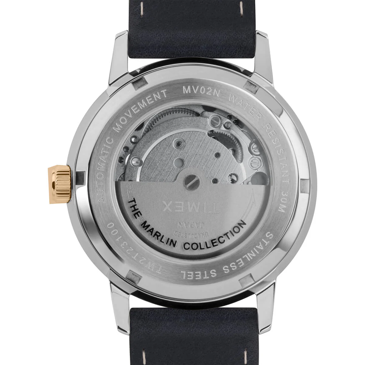 Timex Heritage Collection Men's Mechanical Automatic Wind Stainless Steel Dial Round Case Automatic Function Watch -TW2T23100 - Image 4