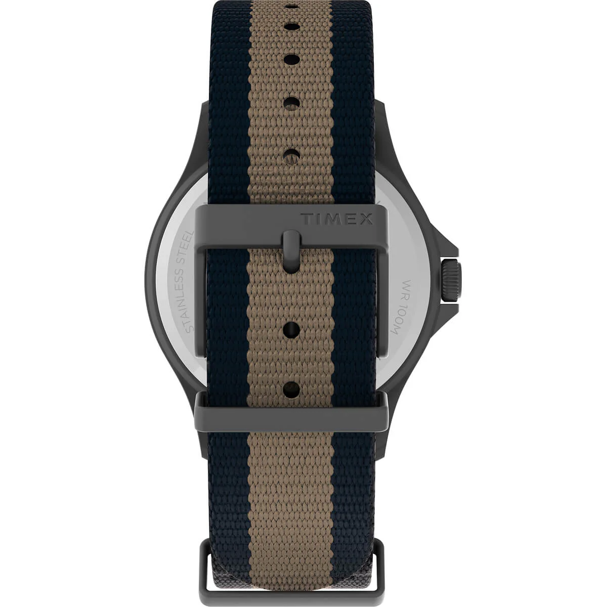 Timex Military Men's Quartz Analog Gunmetal Dial Round Case Stainless-Steel Function  Watch -TW2U90100 - Image 3
