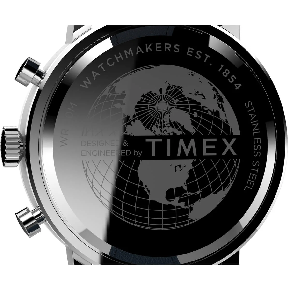 Timex City Collection Men's Quartz Analog Stainless Steel Dial Round Case Chronograph Function  Watch -TW2V36800 - Image 5