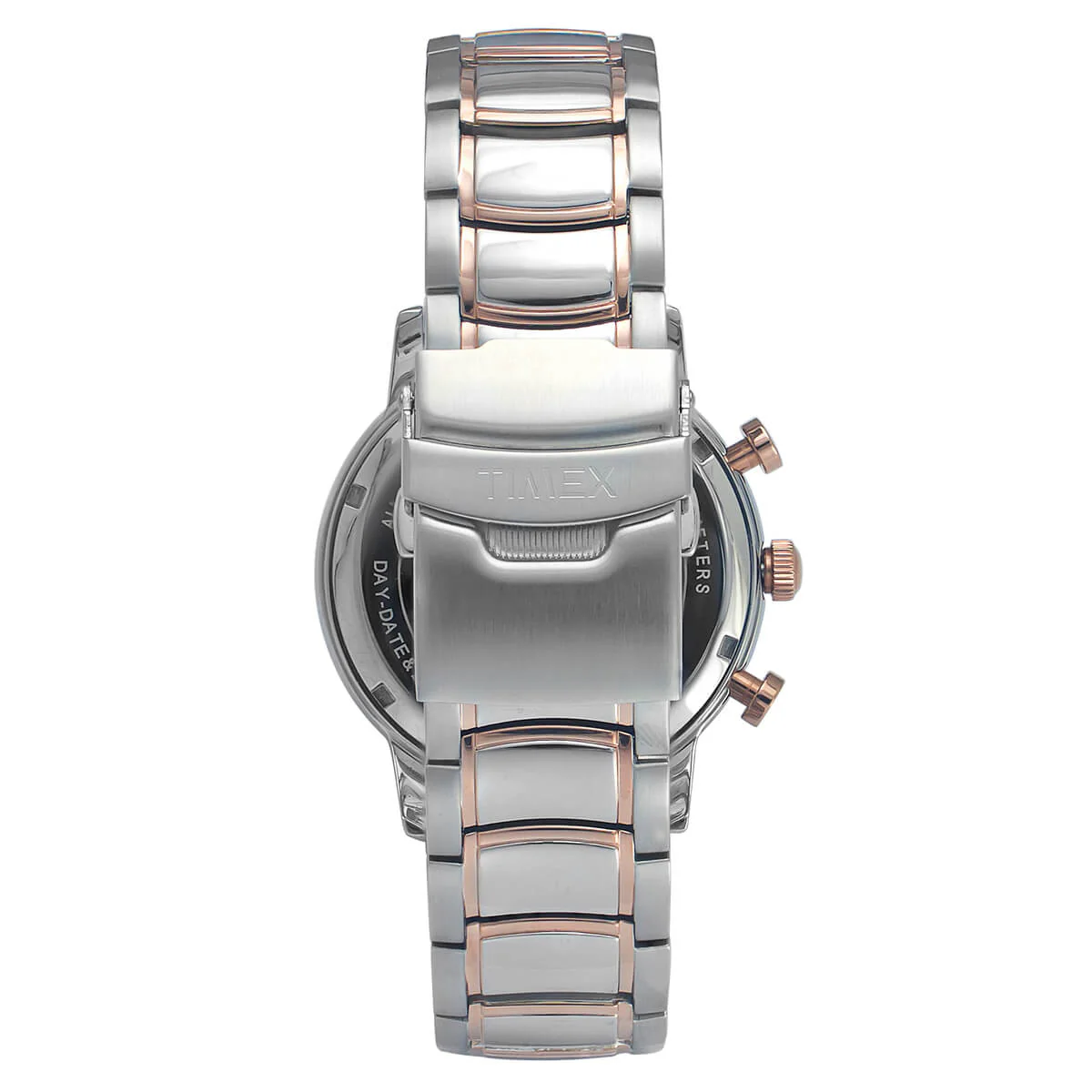 Timex E Class Men's Silver Dial Round Case Multifunction Function Watch -TWEG20202 - Image 4