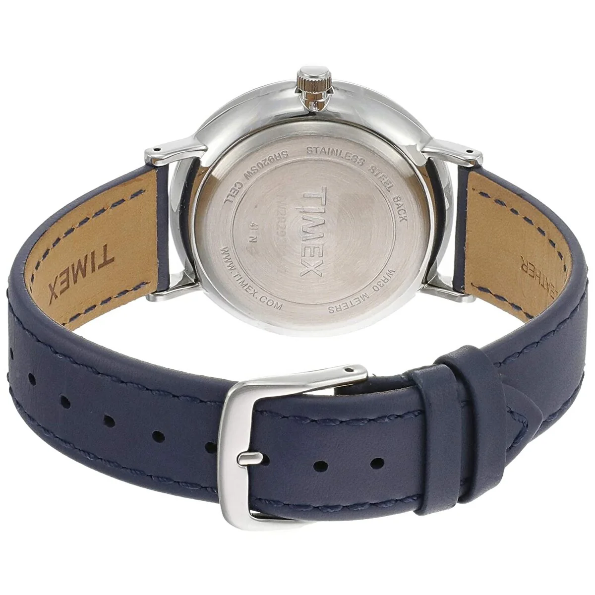 Timex Multifunction Men Analog White Dial Coloured Quartz Watch, Round Dial with 41 mm Case width - TW2R29200 - Image 2
