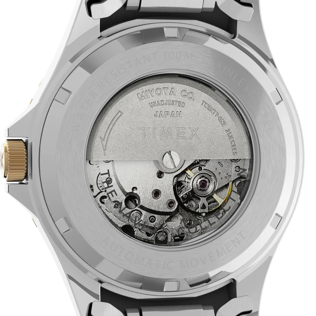 Navi XL Automatic 41mm Stainless Steel Bracelet Watch - Image 5