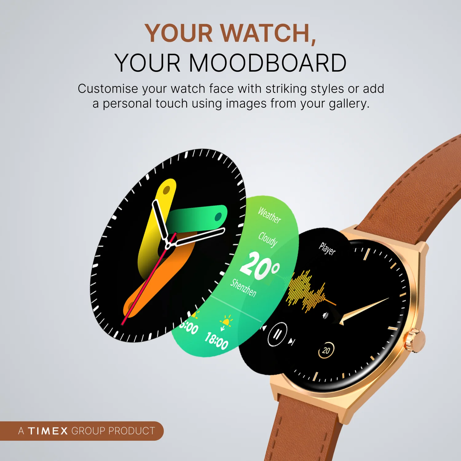 TIMEX Smart Neo 1.43 inches (3.6cm) AMOLED Display with  BT Calling Smartwatch for Unisex - TWTXW1201T - Image 6