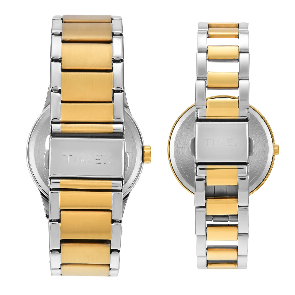 Timex Pairs White Round Multifunction Dial Watch- TW00PR312 - Image 4