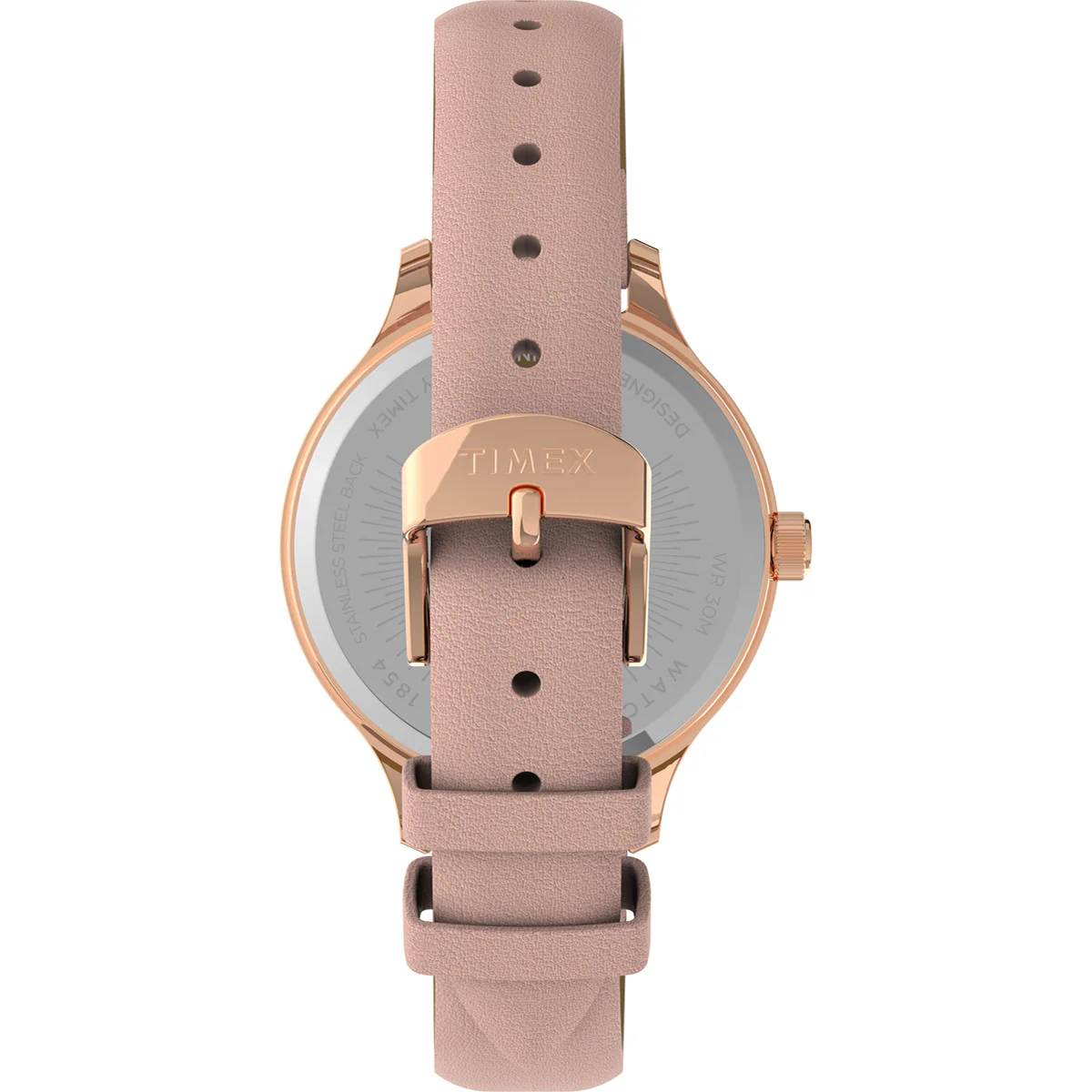 Timex Trend 3 Hands Women's Analog White Dial Quartz Watch - TW2V06700UJ - Image 4