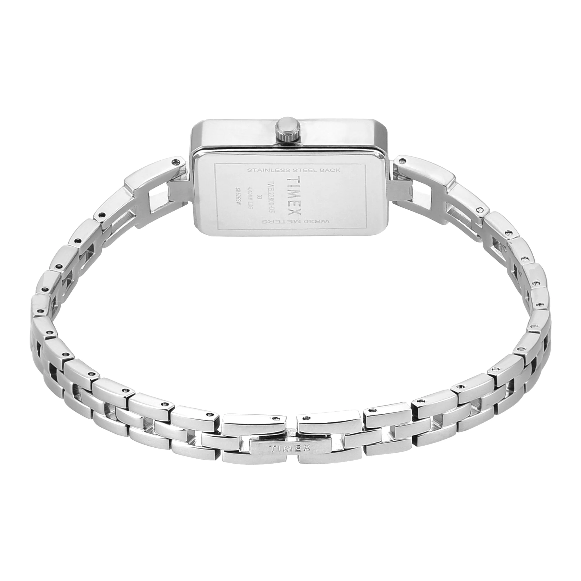 TIMEX Pink Rectangle Dial Analog Women's Watch - TWEL22800 - Image 5