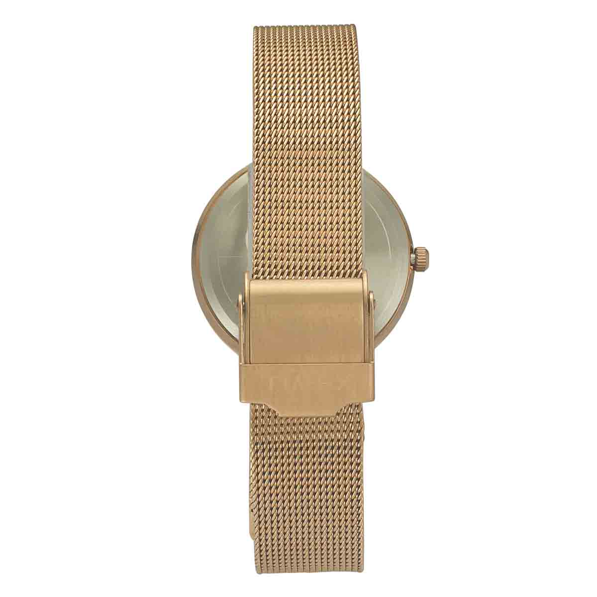 Timex Fashion Women's Silver Dial Round Case 3 Hands Function Watch -TWEL11823 - Image 3