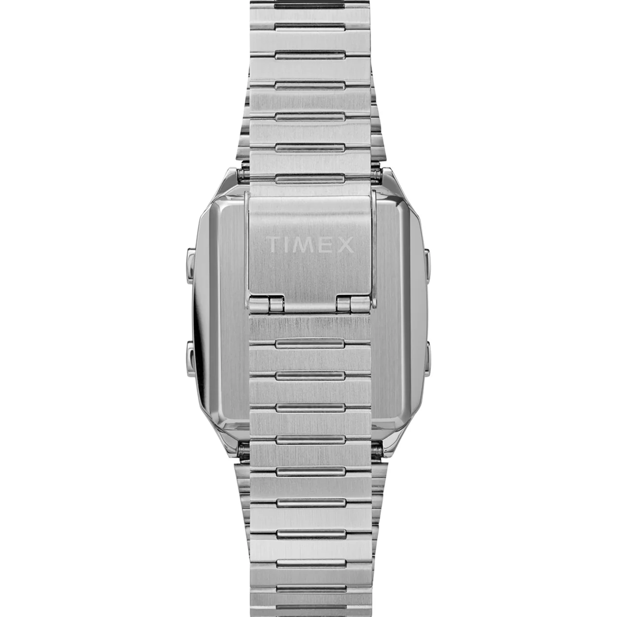 Q Timex Reissue Digital LCA 32.5mm Stainless Steel Bracelet Watch - Image 4