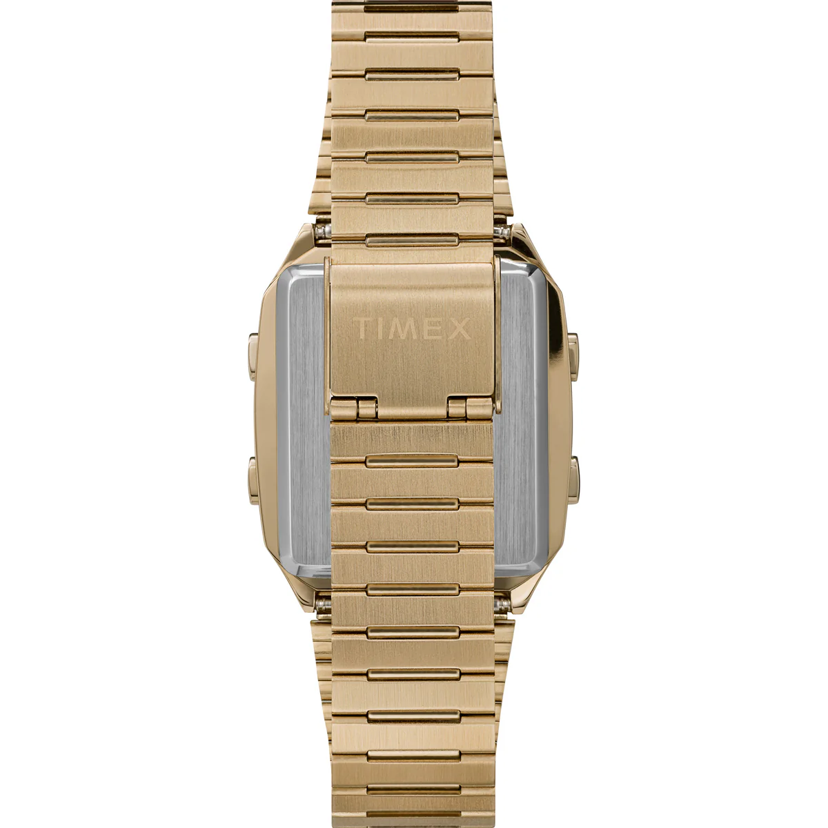 Q Timex Reissue Digital LCA 32.5mm Stainless Steel Bracelet Watch - Image 4