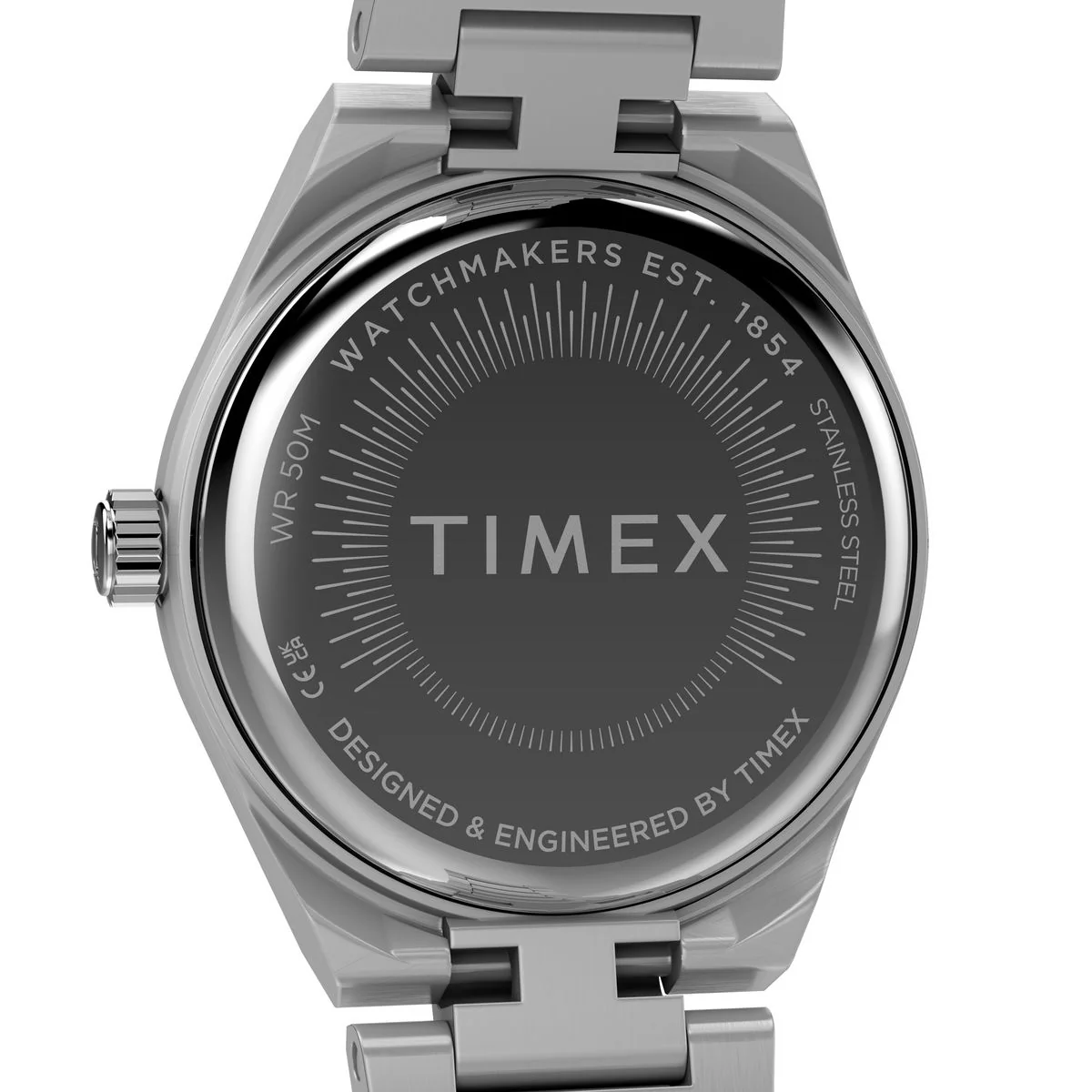 Timex Q Round 24mm Silver Dial Analog Women Watch - TW2Y68500UJ - Image 4