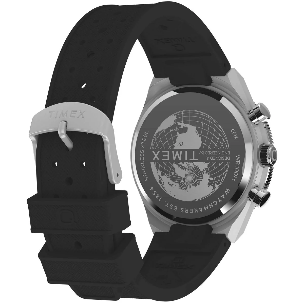 Timex Q Round 40mm Black Dial Analog Men Watch - TW2Y56100UJ - Image 5