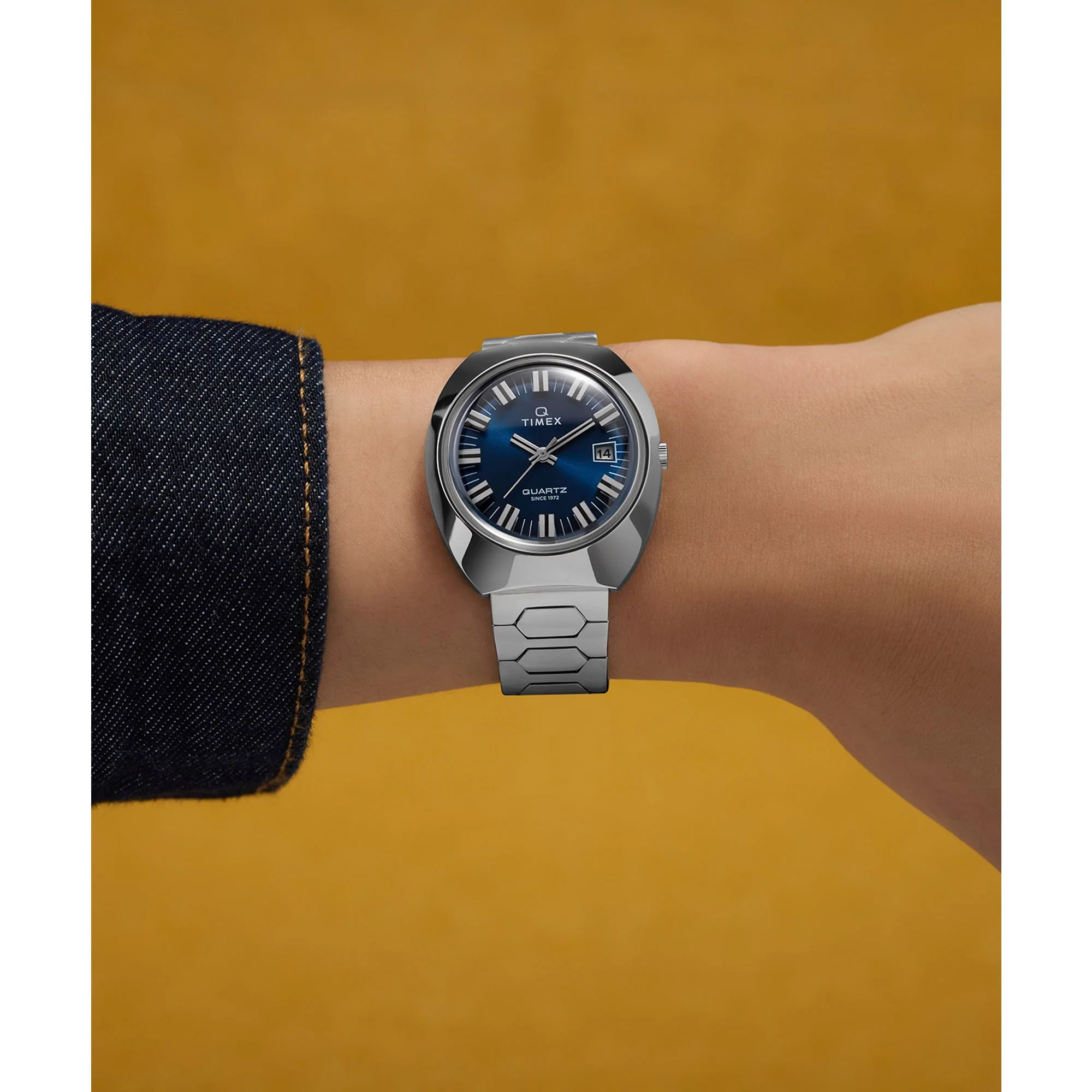 TIMEX Reissue Blue Tonneau Dial Analog Men's Watch - TW2Y33100IK - Image 7