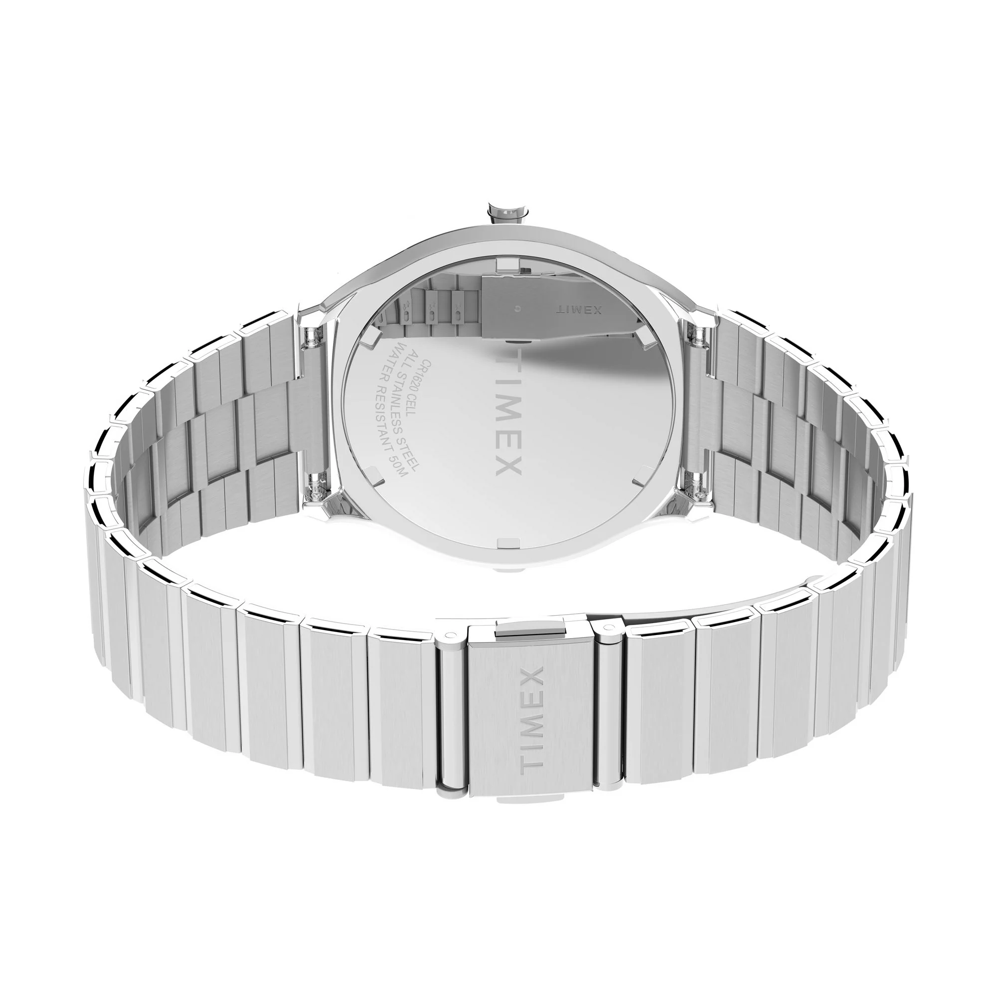 TIMEX Reissue Grey Rectangle Dial Digital Men's Watch - TW2Y06100UJ - Image 5