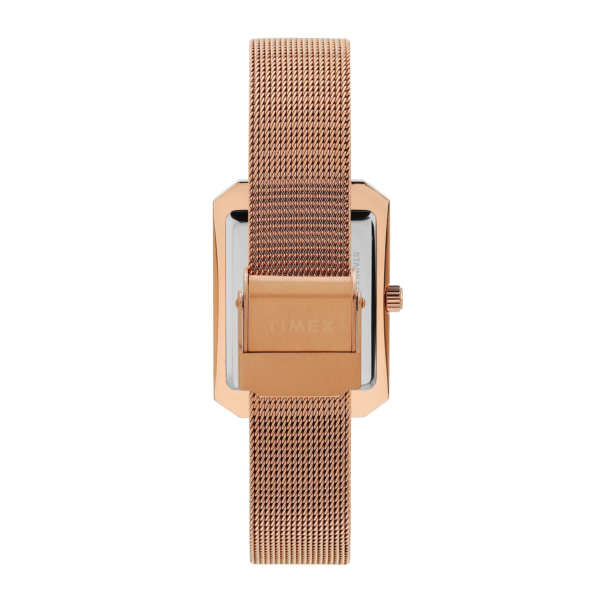 Timex Rose GoldRectangle Dial Analog Women's Watch - TWEL233SMU02 - Image 3