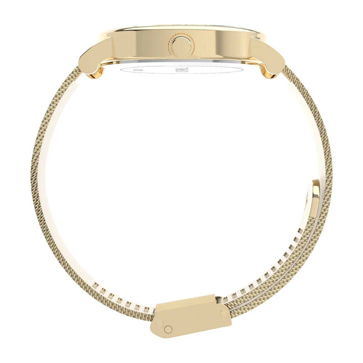 Timex Round 38mm Gold Dial Analog Women Watch - TW2Y68900UJ - Image 2