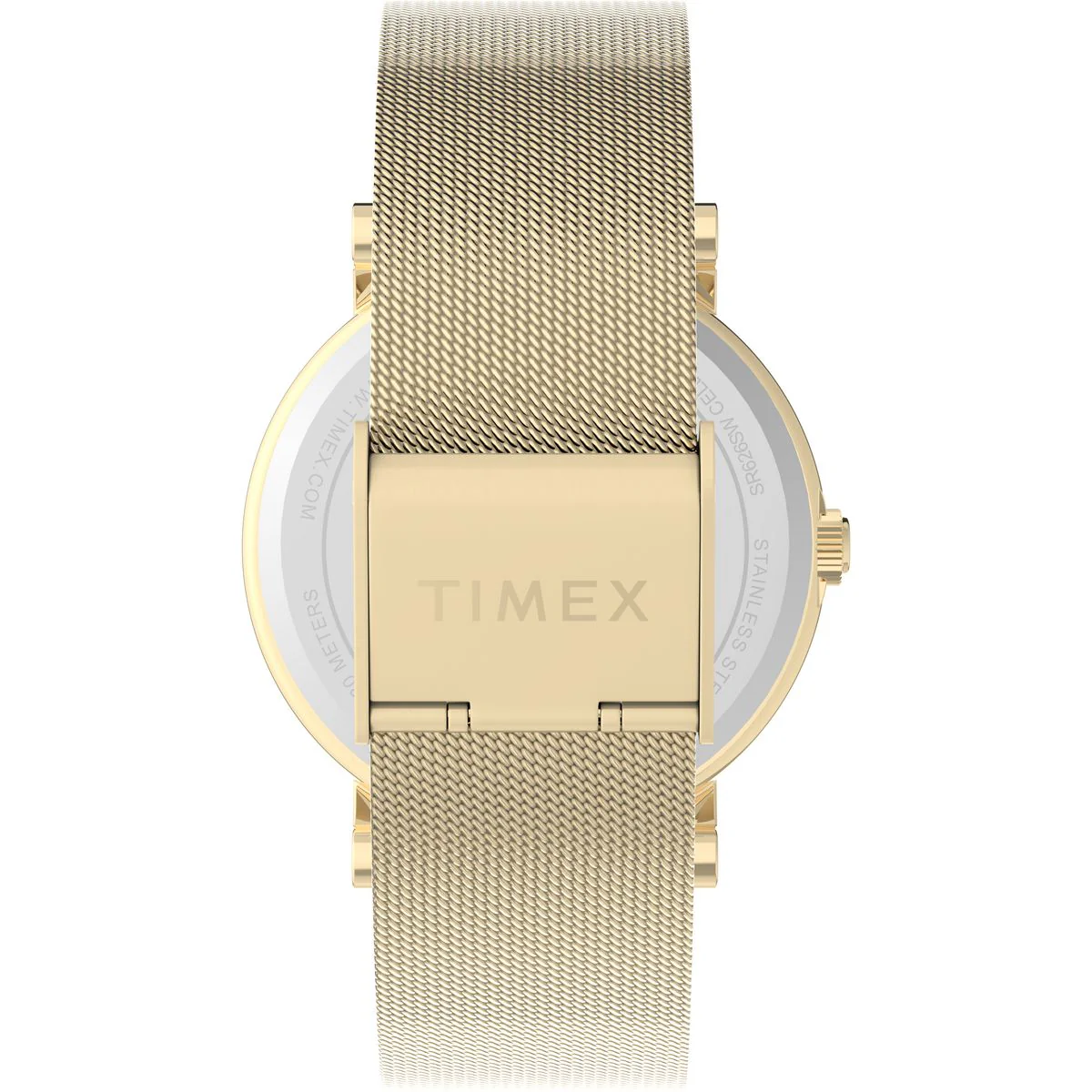 Timex Round 38mm Gold Dial Analog Women Watch - TW2Y68900UJ - Image 3