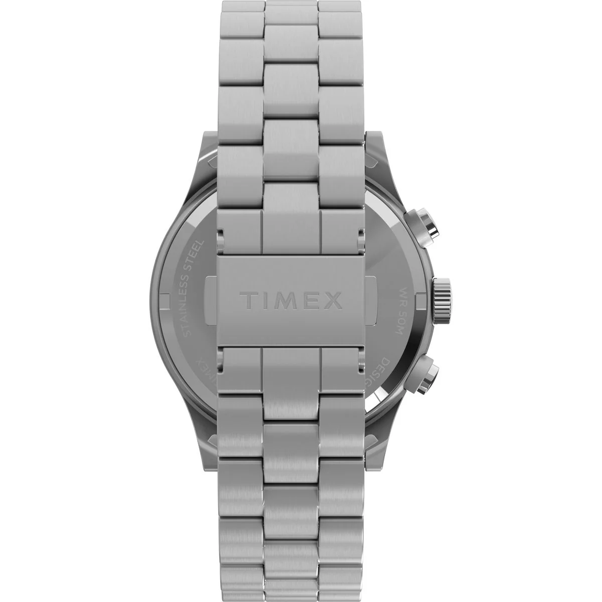 Timex Round 40mm Black Dial Analog Men Watch - TW2Y71000UJ - Image 3