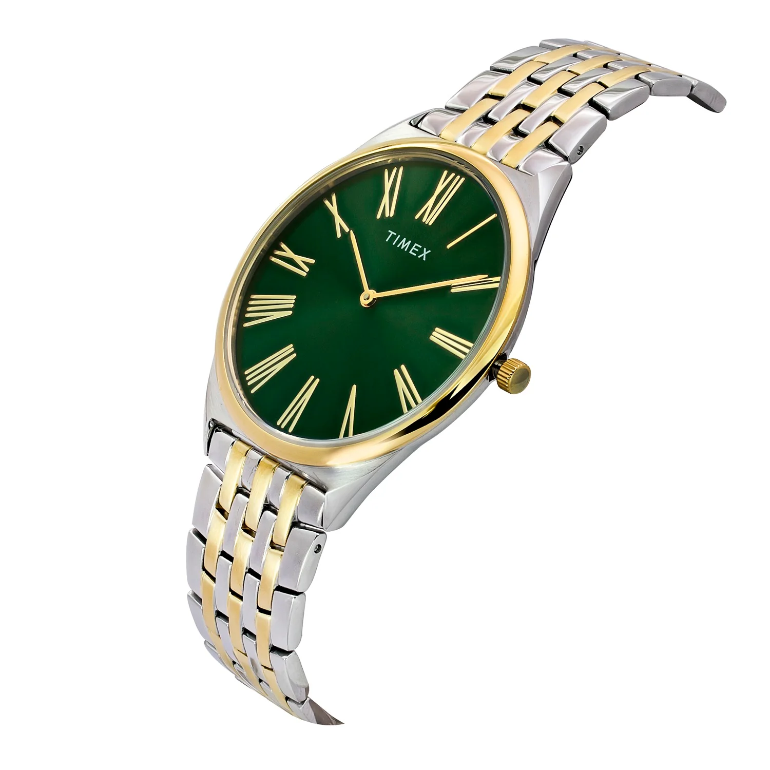 TIMEX Round Green Dial Analog Men's Watch - TWEG27903 - Image 2