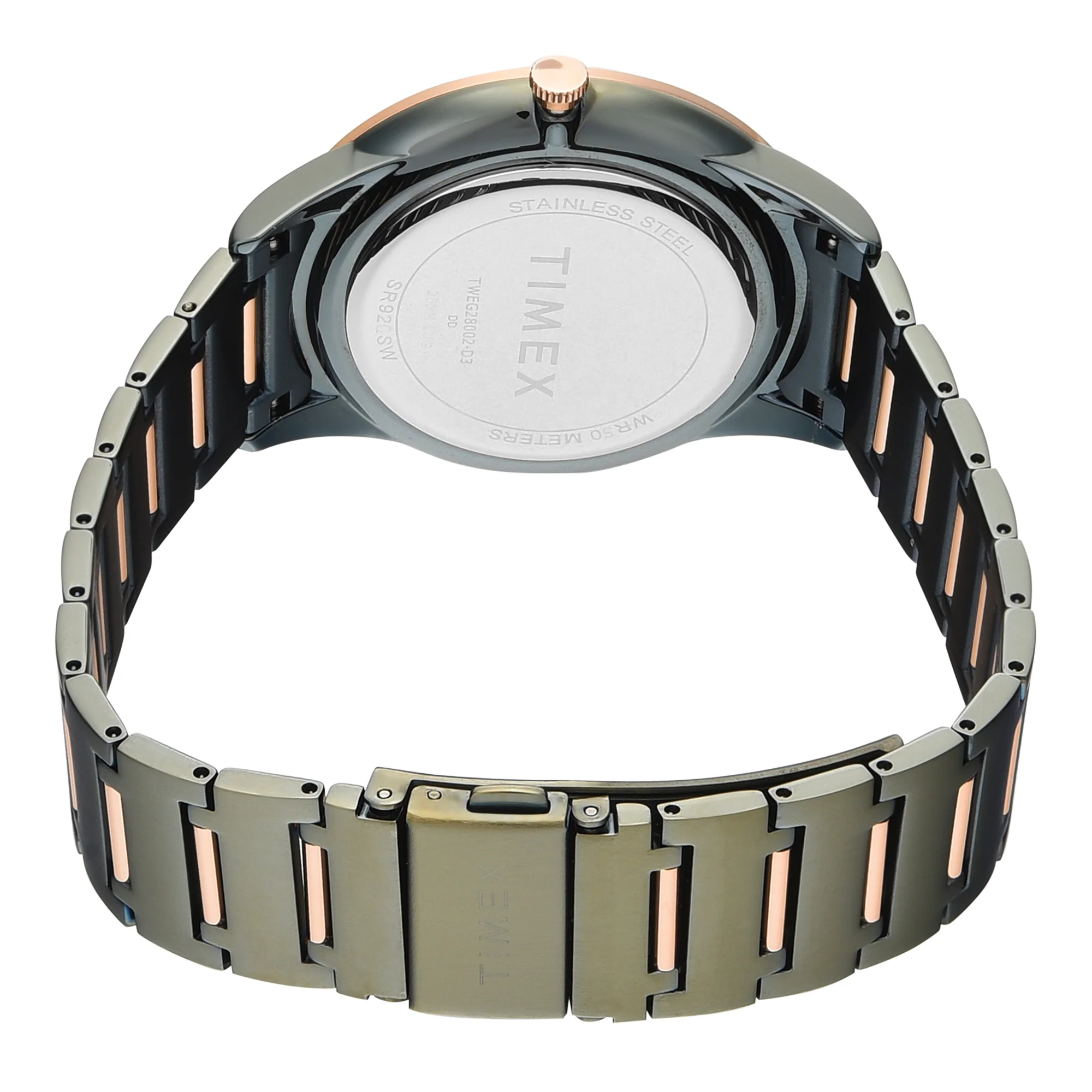 TIMEX Round Green Dial Analog Men's Watch - TWEG28002 - Image 3