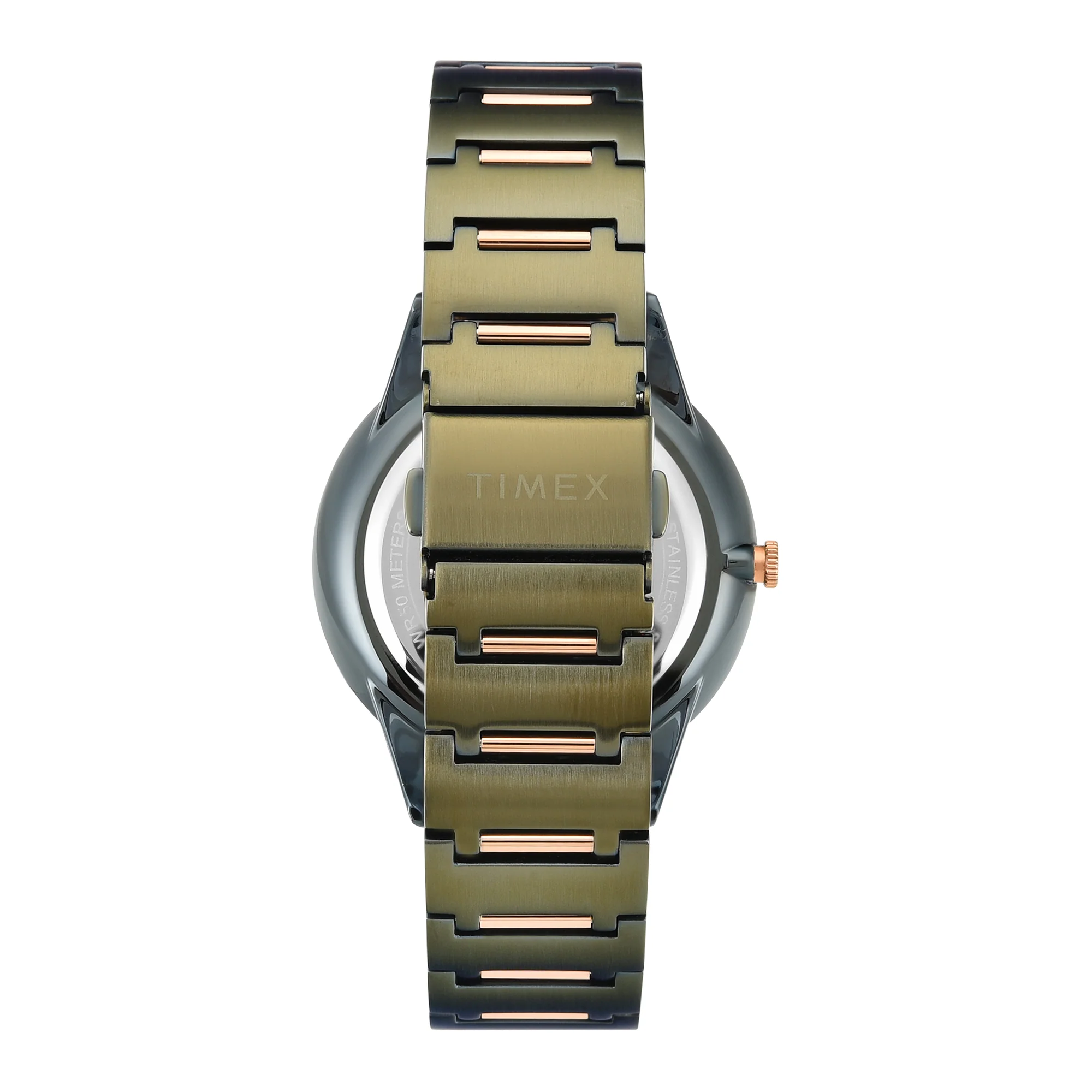 TIMEX Round Green Dial Analog Men's Watch - TWEG28002 - Image 6