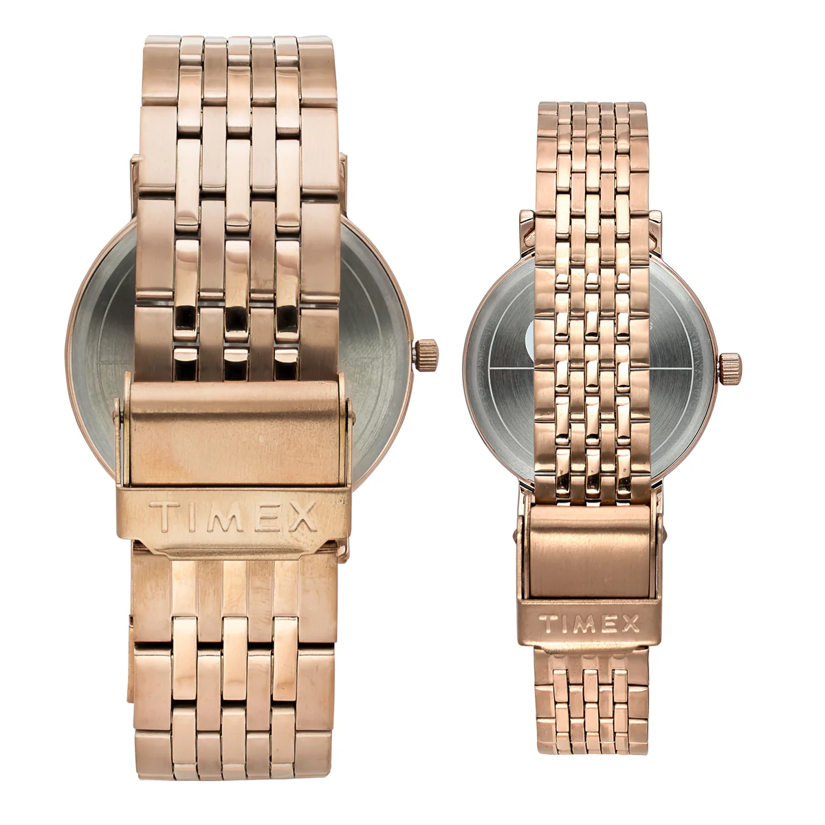 TIMEX Round Silver Dial Analog Pair's Watch - TW00PR338 - Image 4