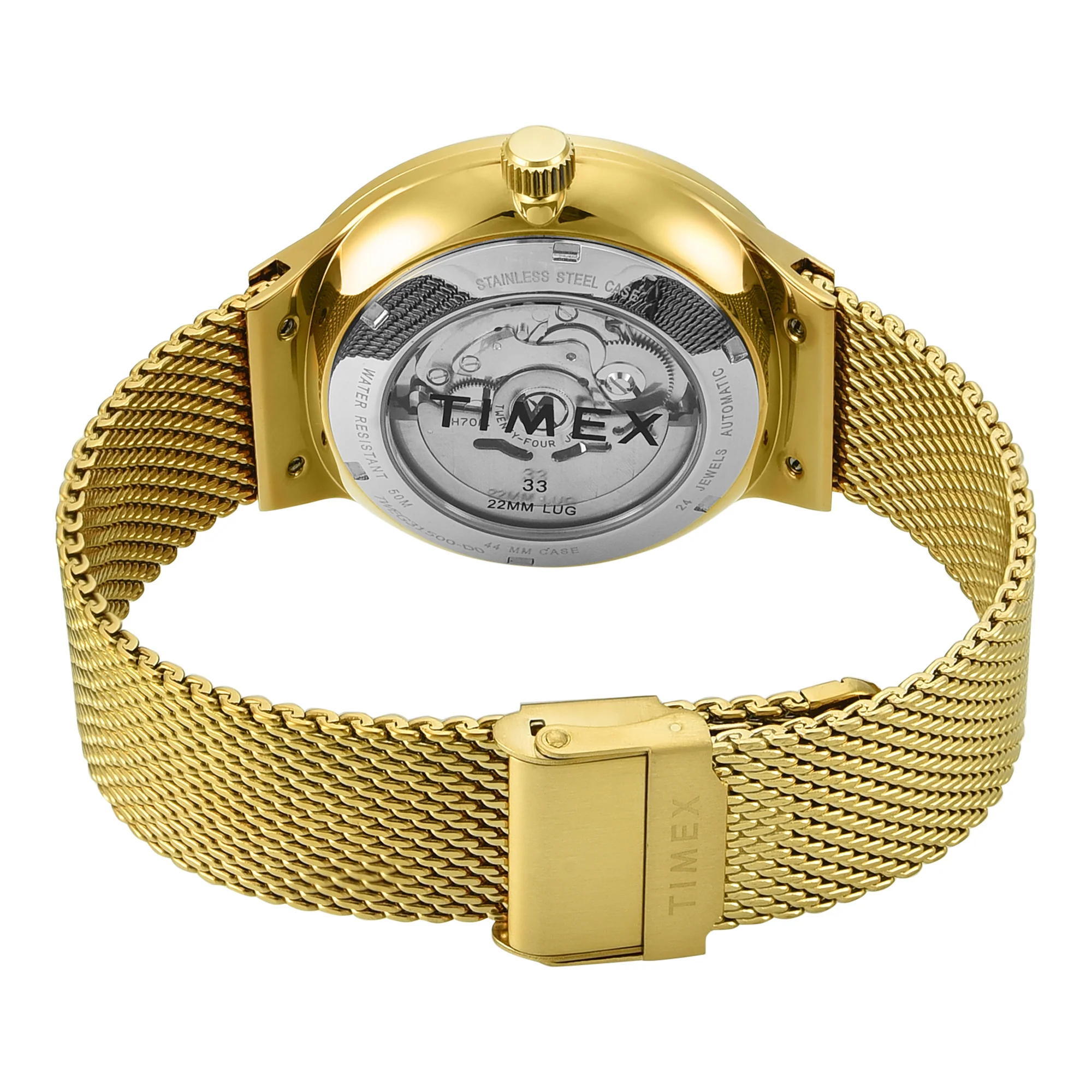 TIMEX Signio Champagne Round Dial Analog Men's Watch - TWEG31500 - Image 2