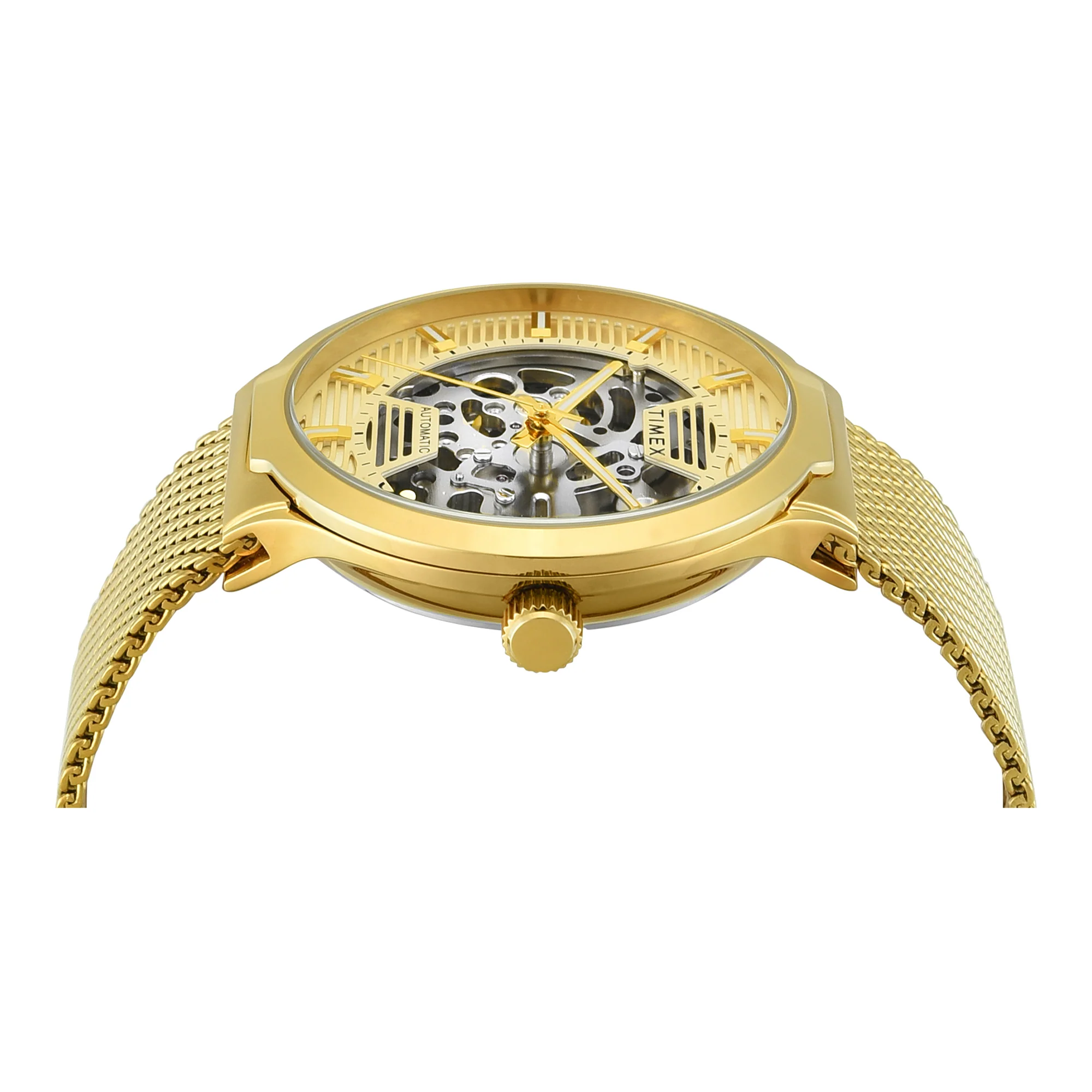 TIMEX Signio Champagne Round Dial Analog Men's Watch - TWEG31500 - Image 5