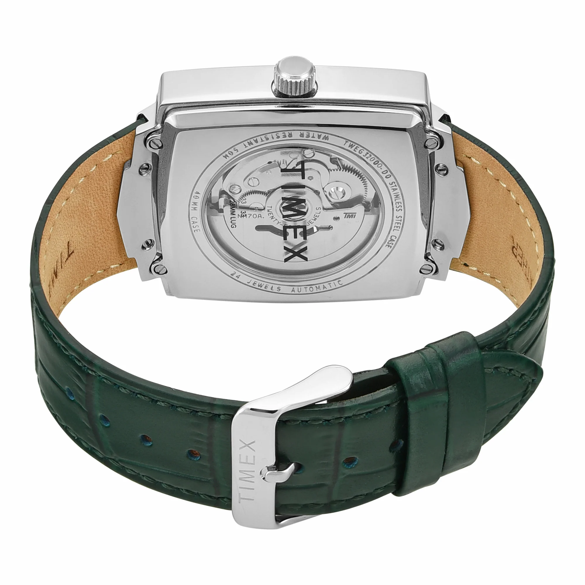 TIMEX Signio Green Square Dial Analog Men's Watch - TWEG32000 - Image 2