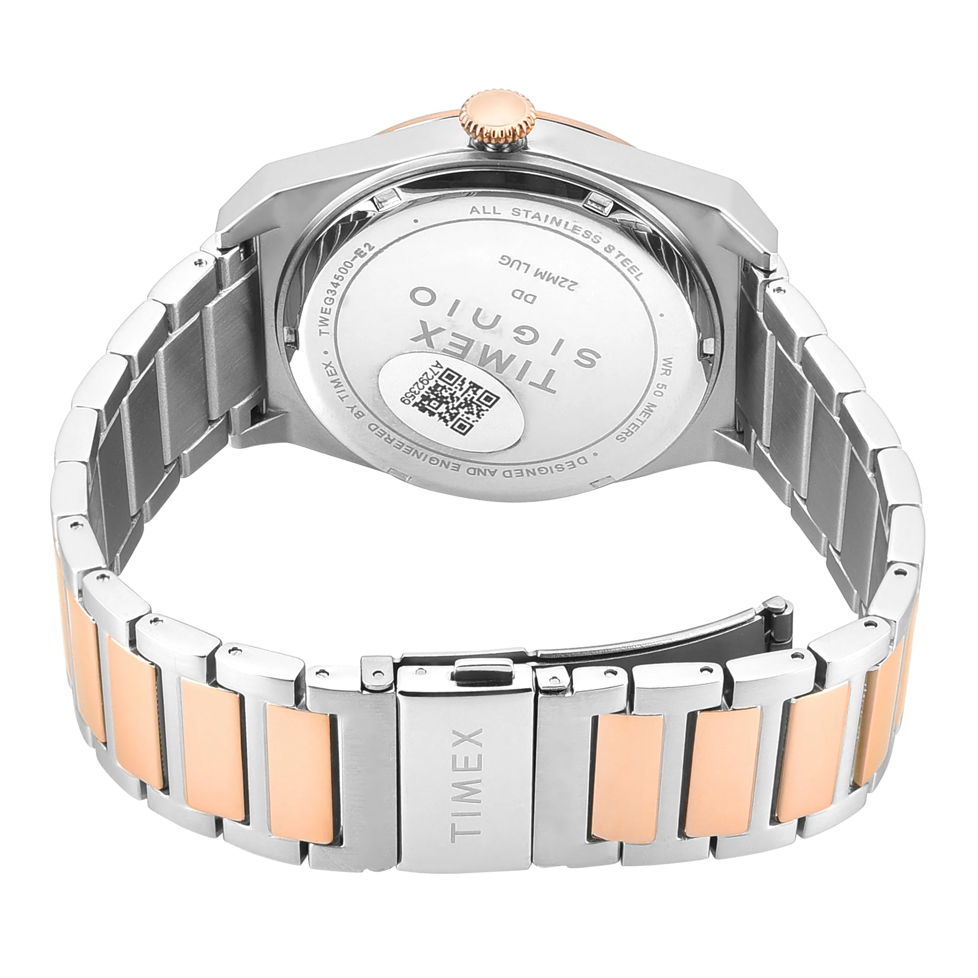 Timex Signio Round 42mm Grey Dial Analog Men Watch - TWEG34500 - Image 2