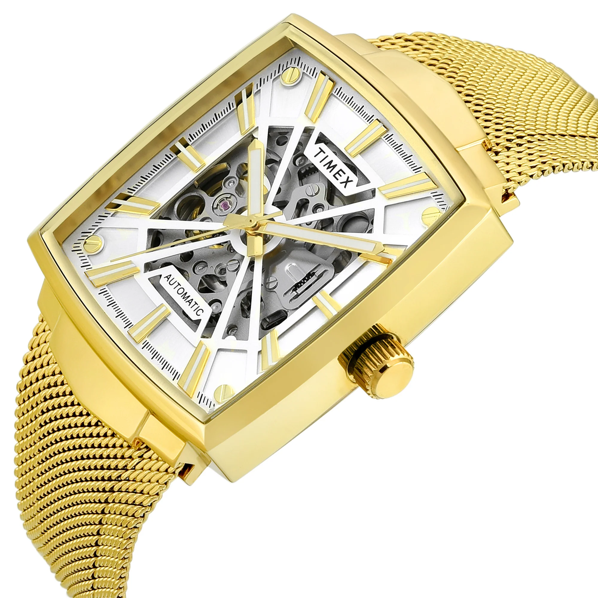 TIMEX Signio Silver Square Dial Analog Men's Watch - TWEG32002 - Image 3