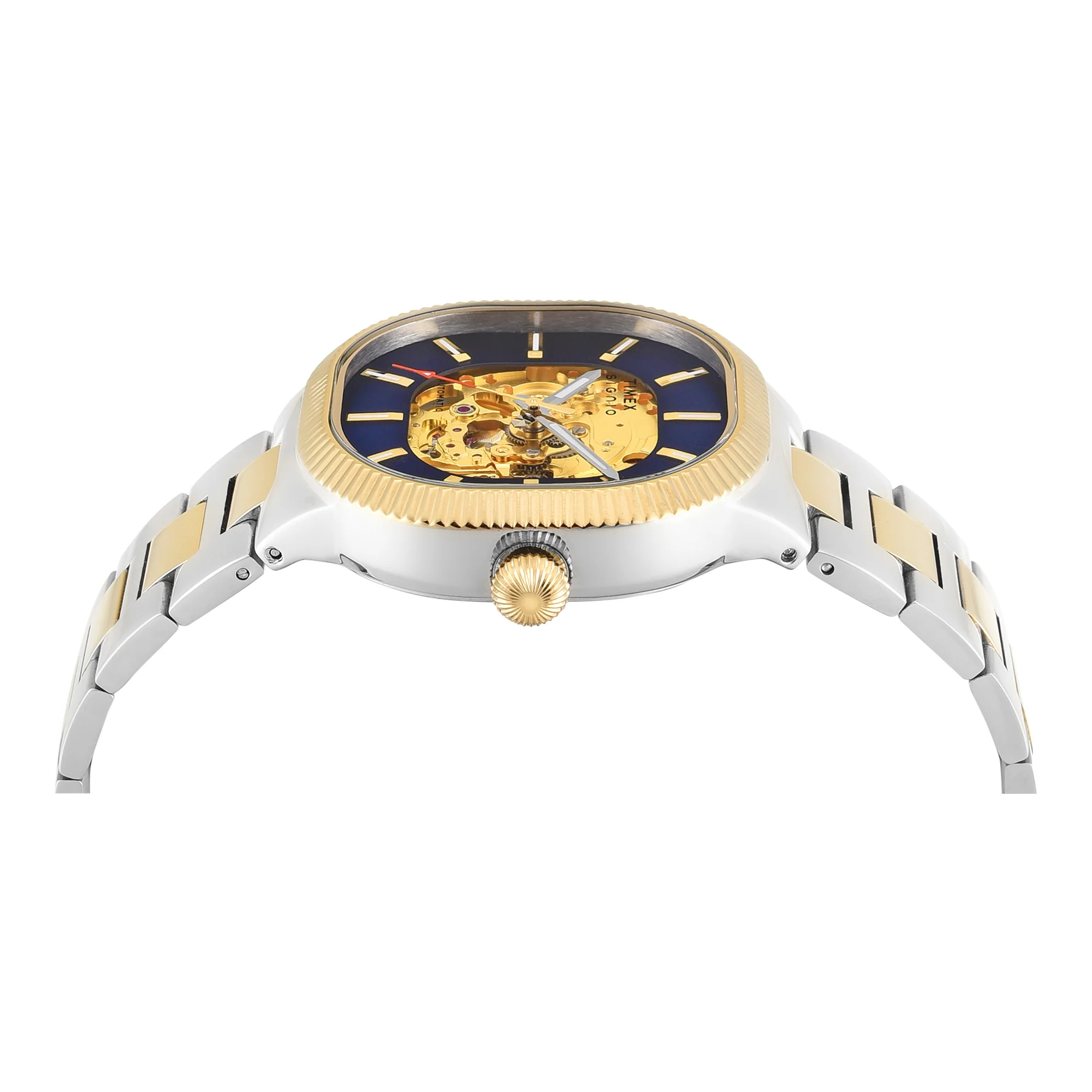 Timex Signio Square 39mm Blue Dial Automatic Men Watch - TWEG24700 - Image 4