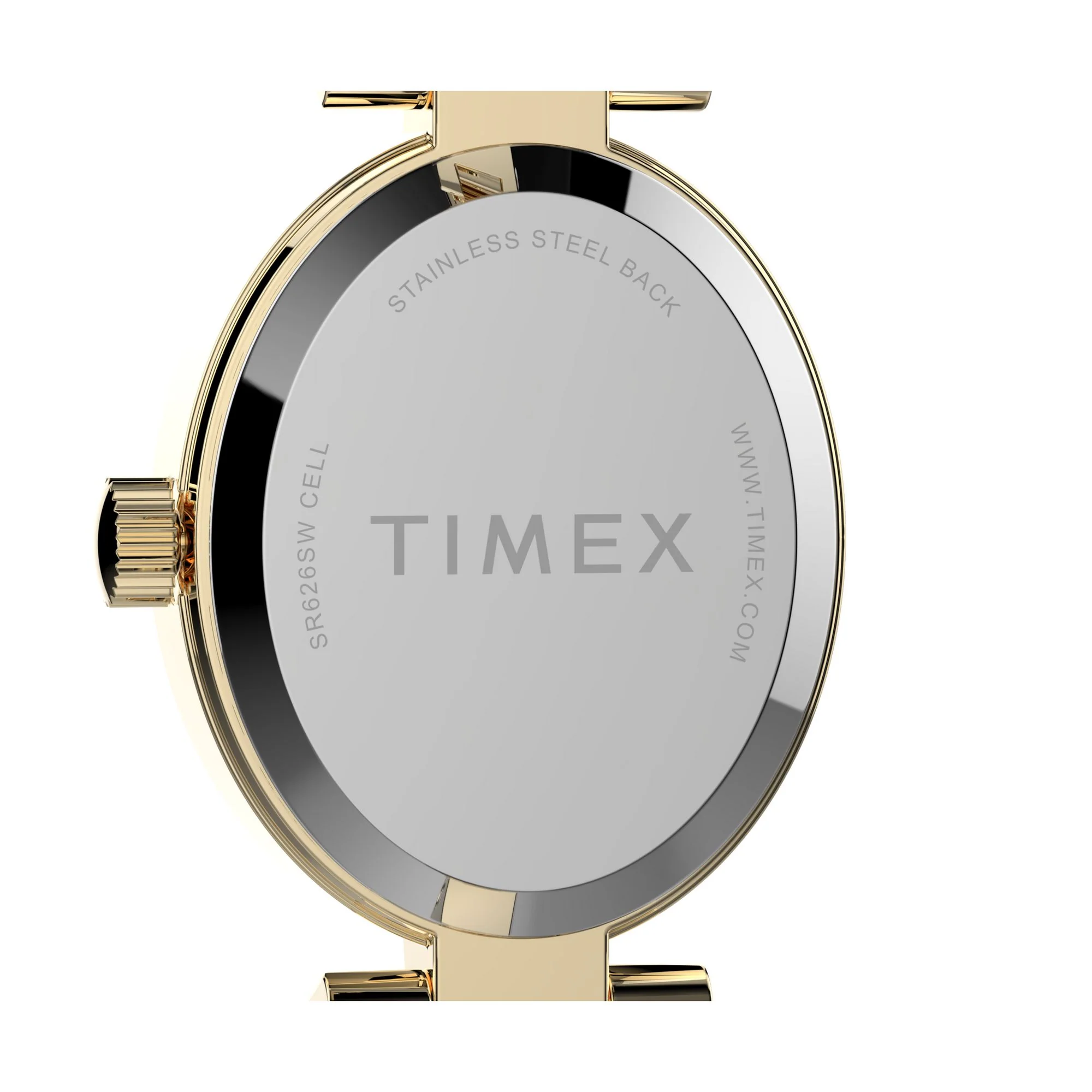 TIMEX Silver Oval Dial Analog Women's Watch - TW2U12000UJ - Image 3