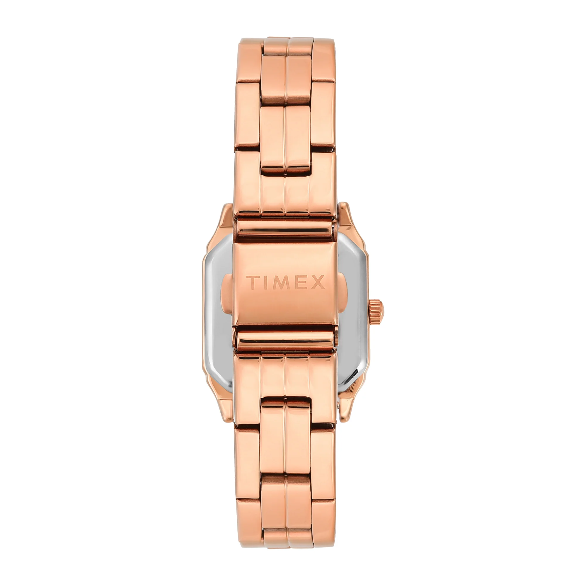 TIMEX Silver Rectangle Dial Analog Women's Watch - TWEL21801 - Image 6