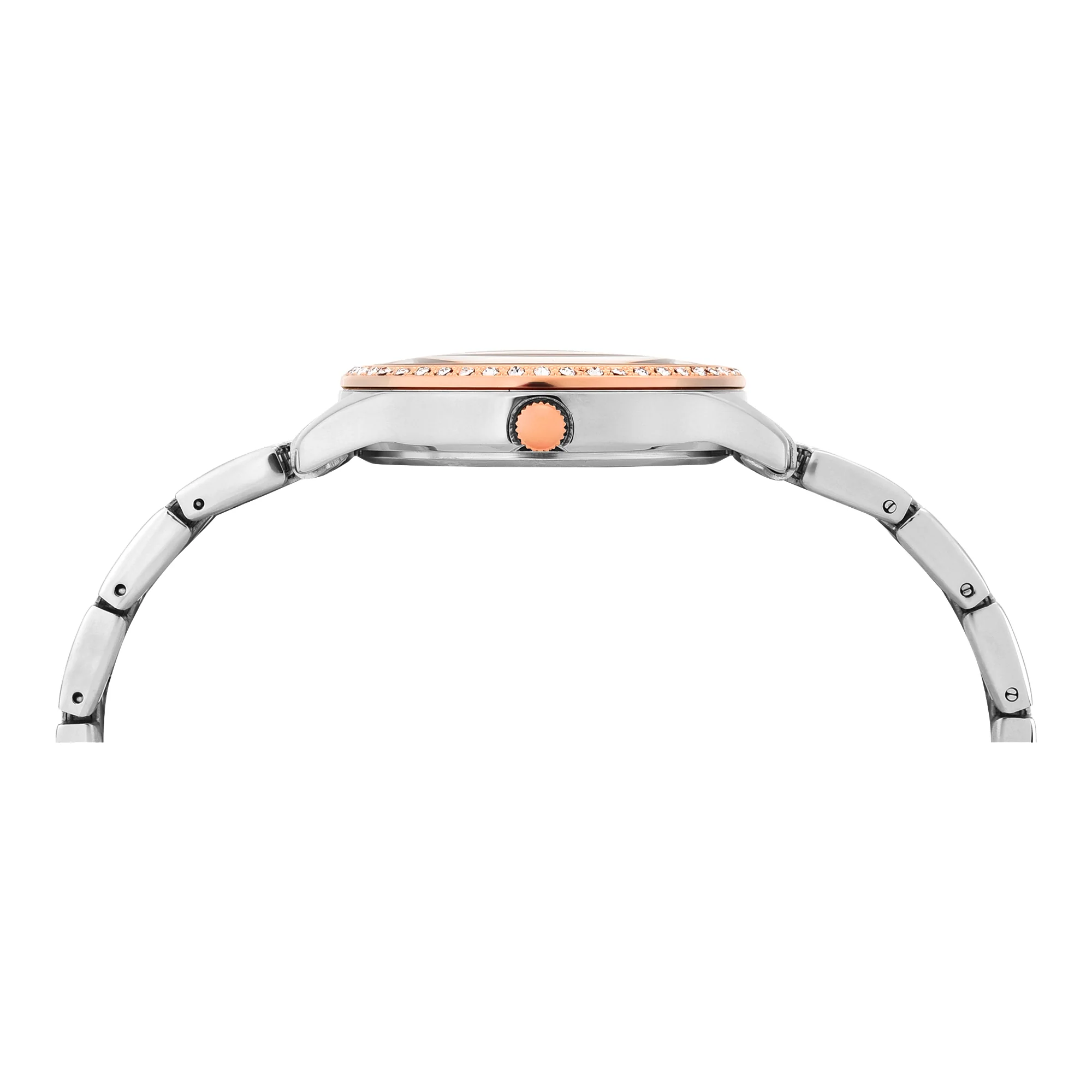TIMEX Silver Round Dial Analog Women's Watch - TWEL21901 - Image 3