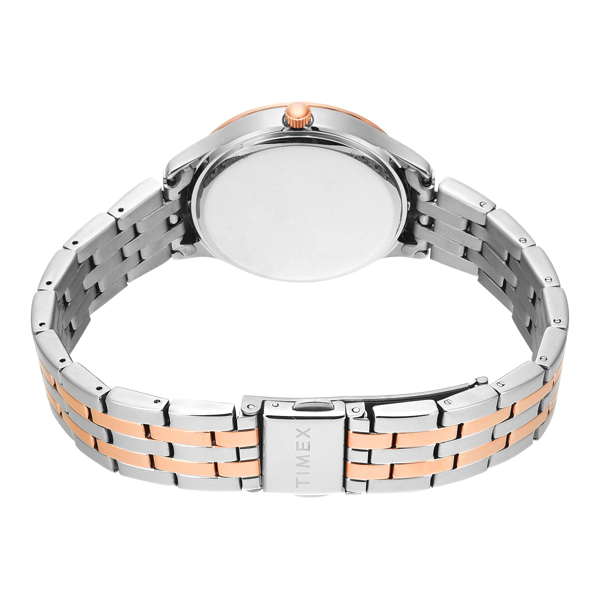 TIMEX Silver Round Dial Analog Women's Watch - TWEL21901 - Image 5