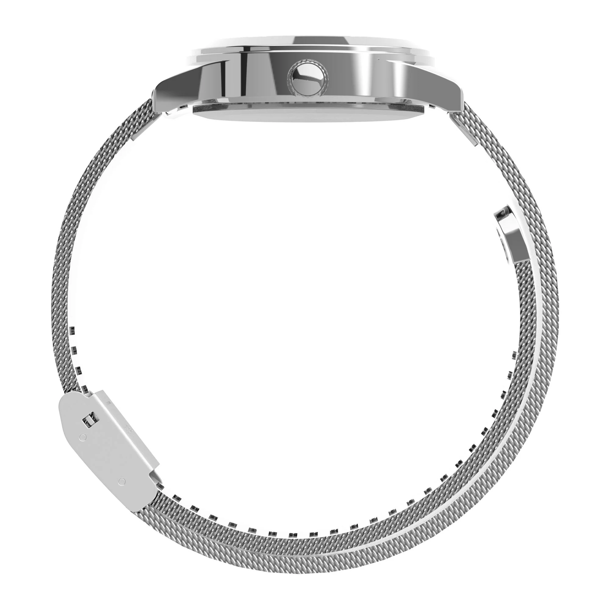TIMEX Silver-Tone Round Dial Analog Women's Watch - T2P457AP - Image 2