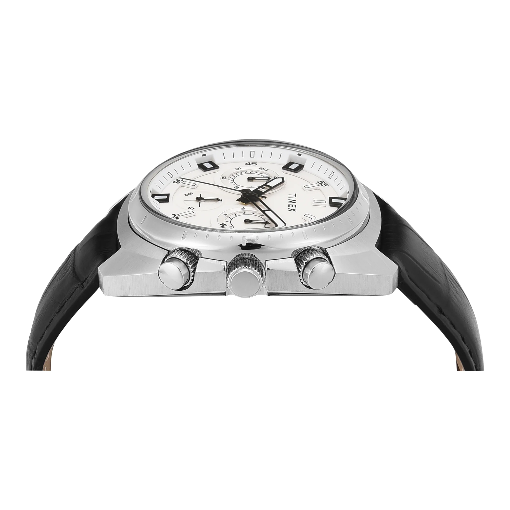 TIMEX Silver-Tone Round Dial Analog Men's Watch - TWEG28200 - Image 4