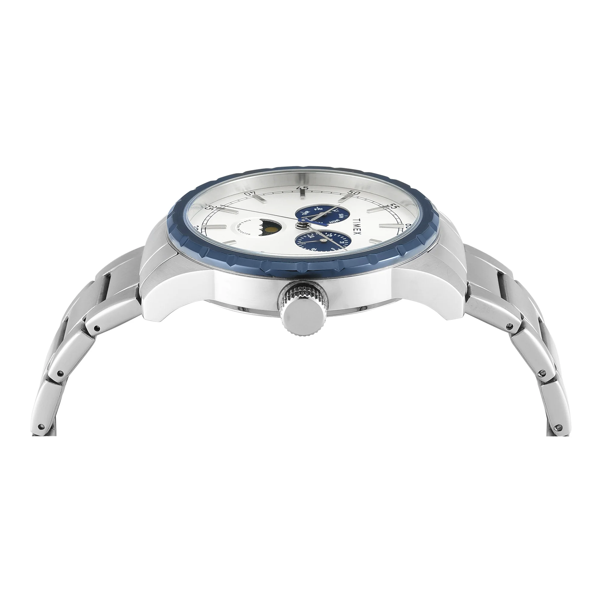 TIMEX Silver-Tone Round Dial Analog Men's Watch - TWEG28505 - Image 4