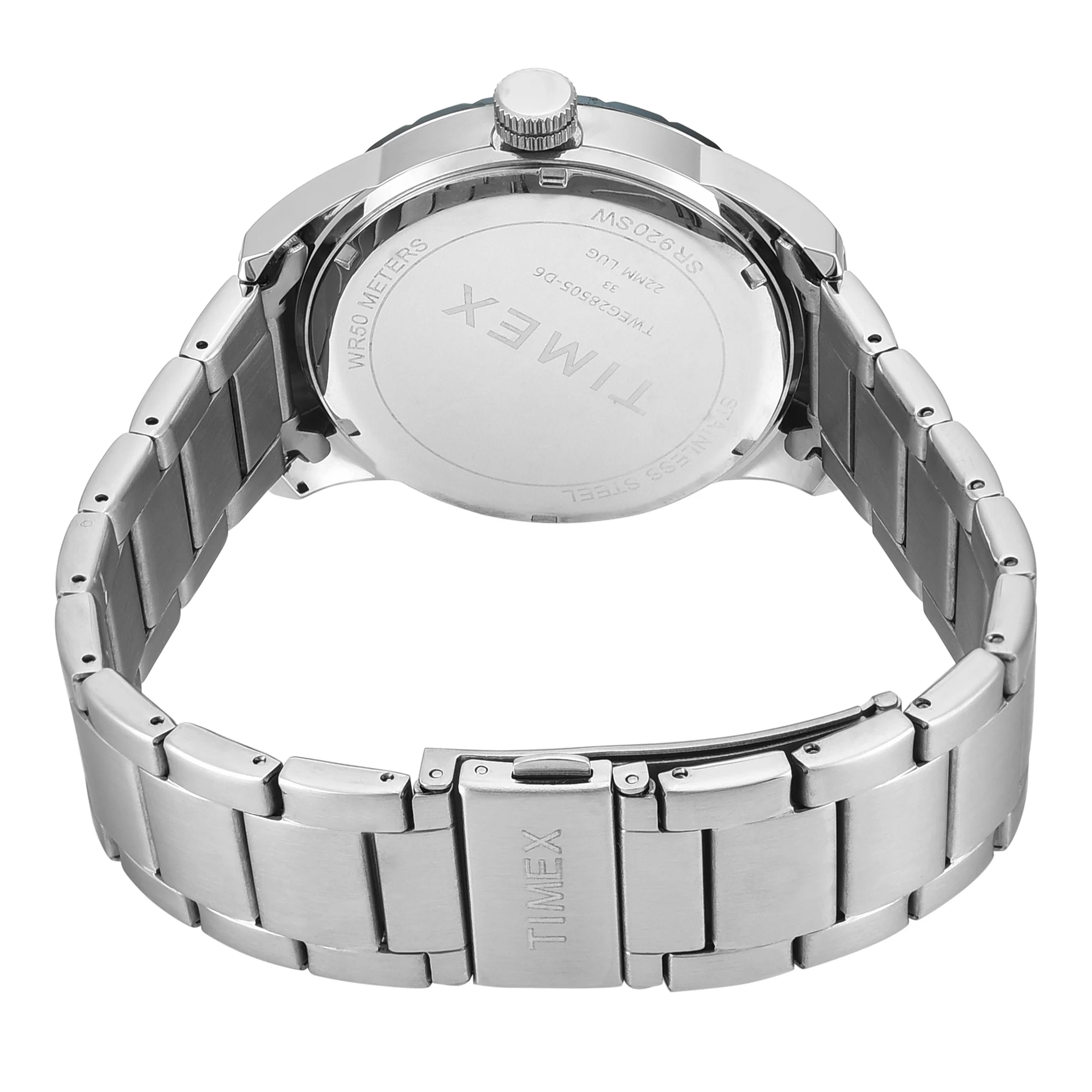 TIMEX Silver-Tone Round Dial Analog Men's Watch - TWEG28505 - Image 5
